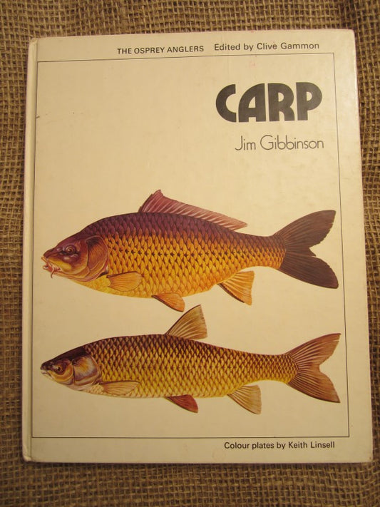 Carp, By Jim Gibbinson. 1974 1st Edition Hardback.