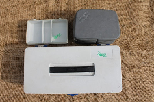 Collection Of Efgeeco Tackle Boxes And Case. Vintage 1960-70s.