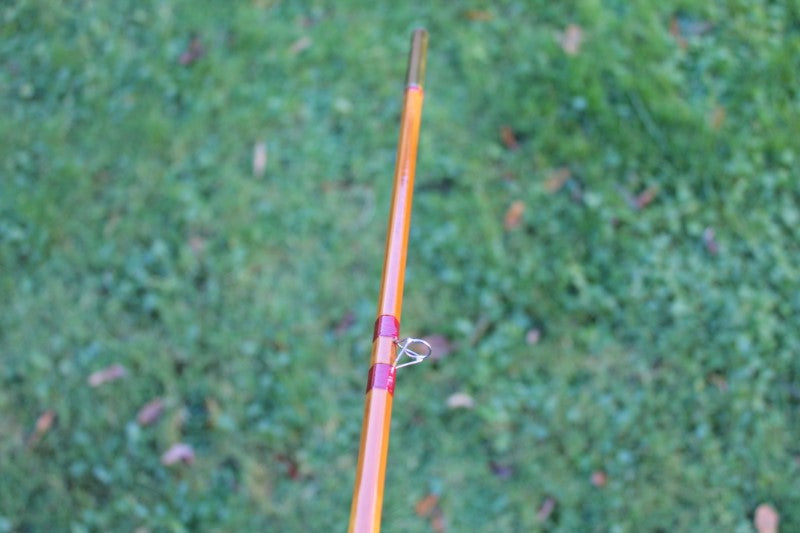 1 x Chapman 500 Vintage Split Cane Light Carp Fishing Rod. (B ...