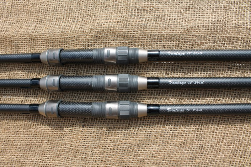 3 x Chub Vantage Carp Rods. 12'. 2.75lb T/C.