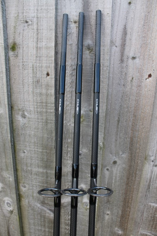 3 x Chub Vantage Carp Rods. 12'. 2.75lb T/C.