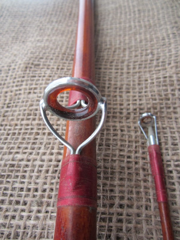 Constable Of Bromley 'Lintern' Old School Vintage Glass Carp Fishing Rod. 10'.