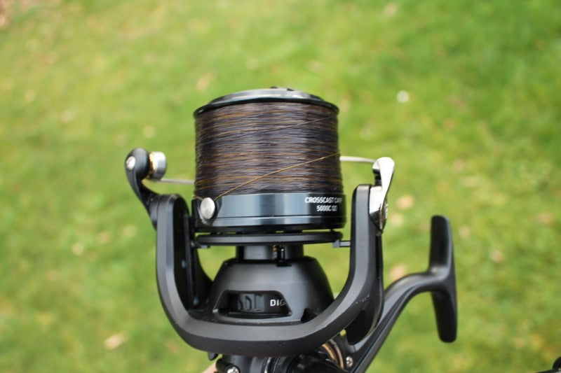 Daiwa Crosscast 5000 QDA Black Big Pit carp Reel. Excellent.