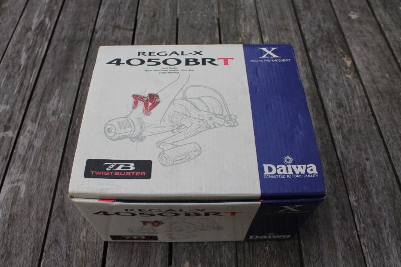 1 x Daiwa Regal X 4050 Old School Carp Fishing Reel. Boxed.
