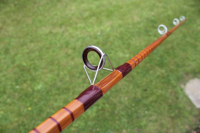 1 x Dave Austin Split Cane Carp Fishing Rod. S/U. Detachable Butt Section.