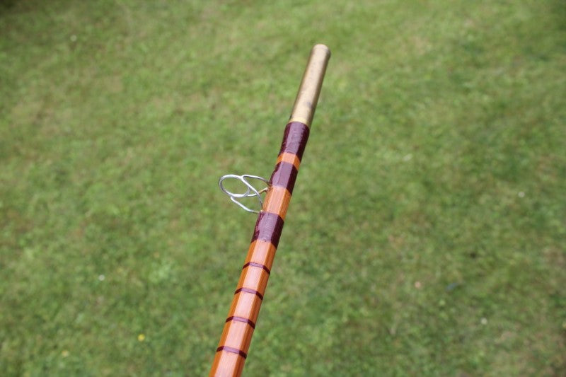 1 x Dave Austin Split Cane Carp Fishing Rod. S/U. Detachable Butt Section.
