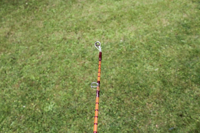 1 x Dave Austin Split Cane Carp Fishing Rod. S/U. Detachable Butt Section.