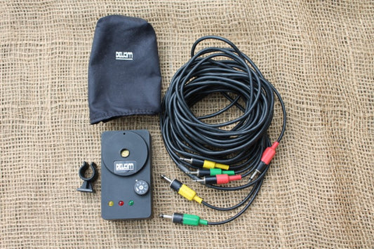 Delkim Sounder Box And Leads. Original Old School.