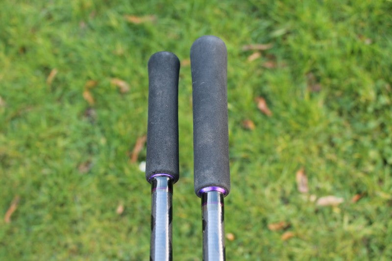 2 x Shimano Diaflash Old School Carp Rods. 2,25lb T/C. SALE!!!