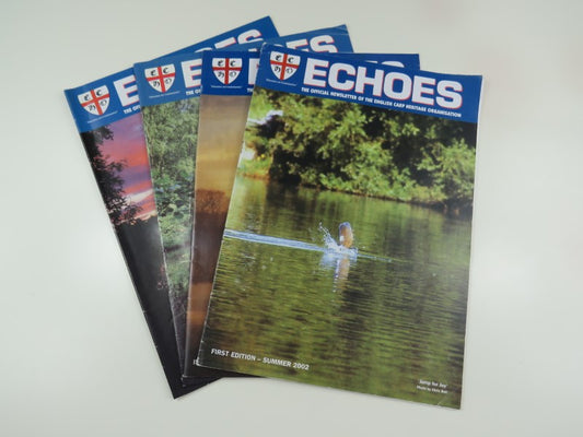 4 x ECHOES (English Carp Heritage Organisation) Magazines. Issues 1-4. 2002.