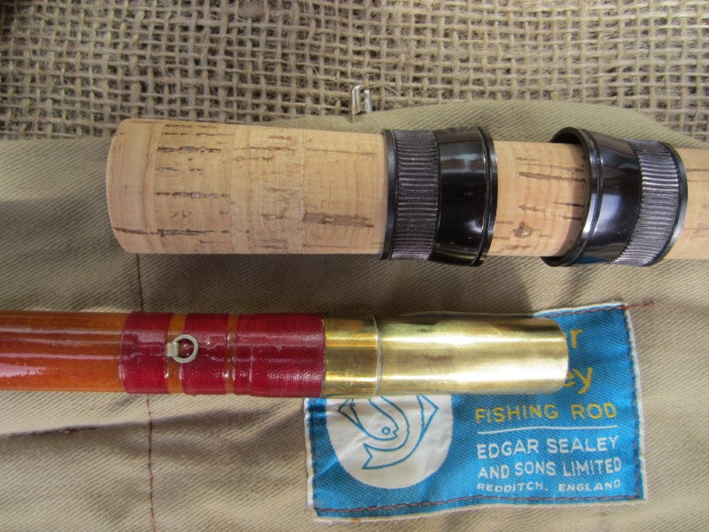 Edgar Sealey Peter Butler Specimen MK V Carp Hunter Vintage Glass Fishing Rod. Excellent!