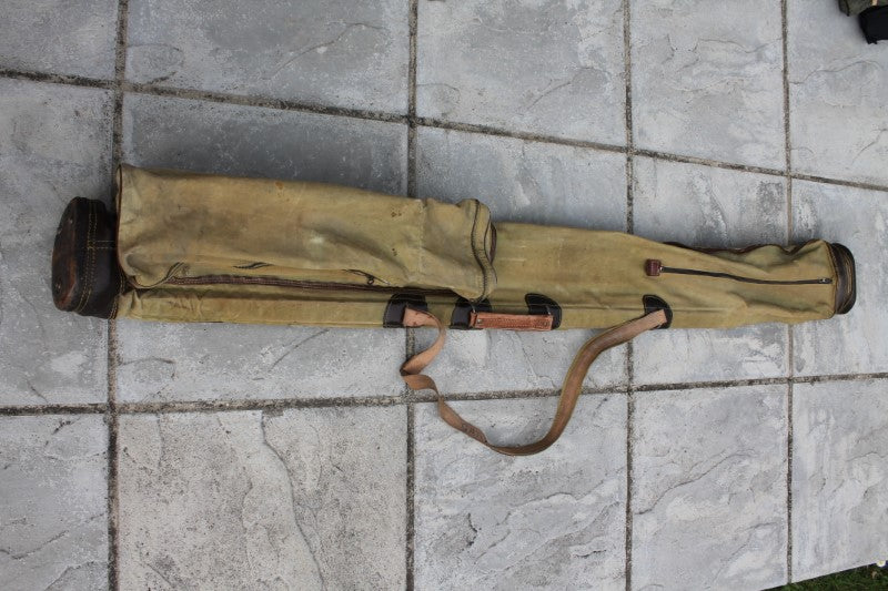 1 x Efgeeco Deluxe Canvas Rod Hold All. Vintage,