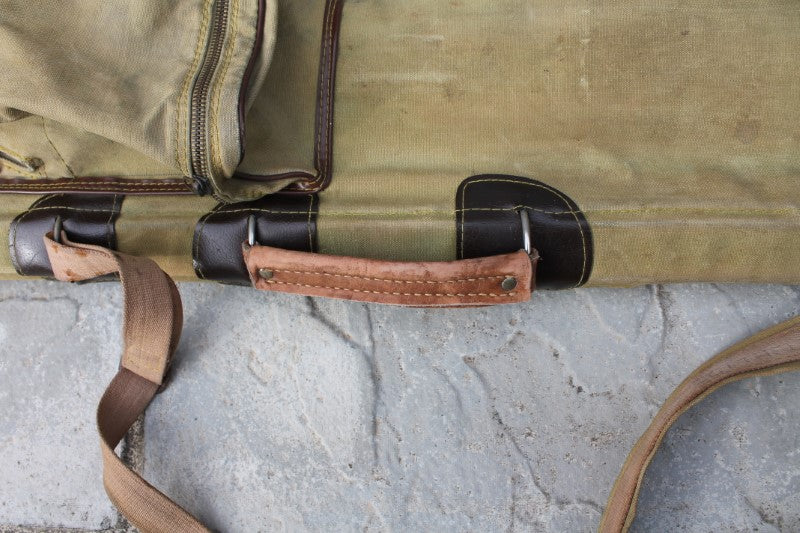 1 x Efgeeco Deluxe Canvas Rod Hold All. Vintage,