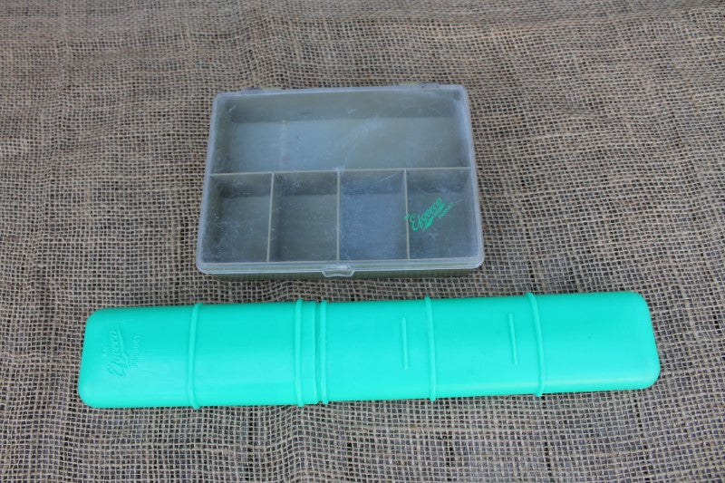 Efgeeco Tackle Box (S) And Efgeeco Float Tube. Classic Vintage.