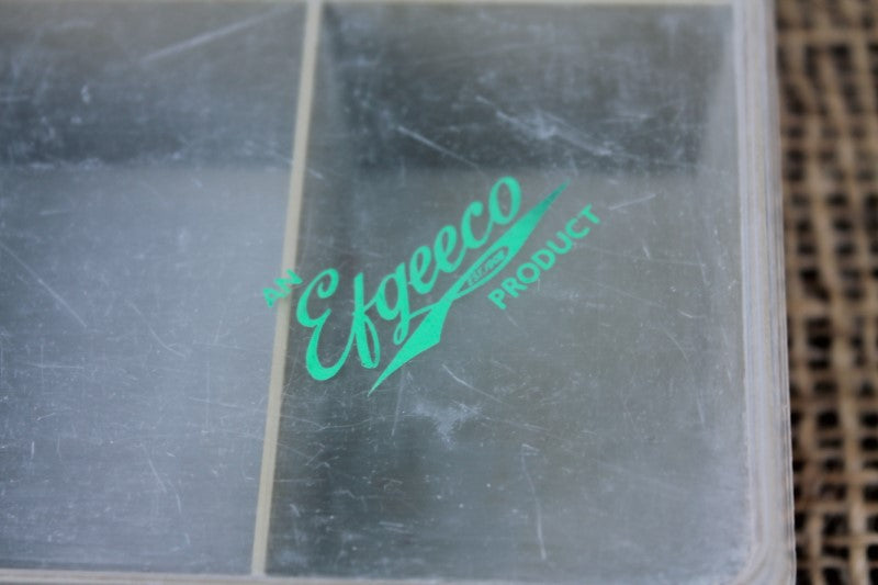 Efgeeco Tackle Box (S) And Efgeeco Float Tube. Classic Vintage.