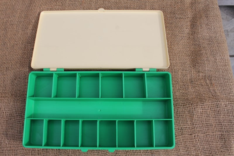 A Trio Of Classic Efgeeco Tackle Box And Wallets. 1960-70s.