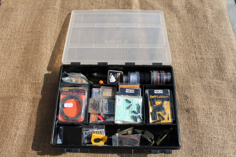 1 x Fox Box Loaded With Old School Tackle. Plus Fox Table. – Vintage Carp  Fishing Tackle