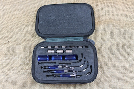 Fox Core-Lite Three Rod Presentation Set. Blue. Mint.