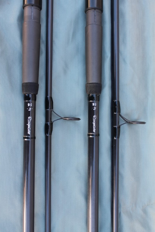 Fox Range Rods 2 x Fox Rangemaster Carbon carp Fishing Rods. 12'. 3.00lb T/C ...
