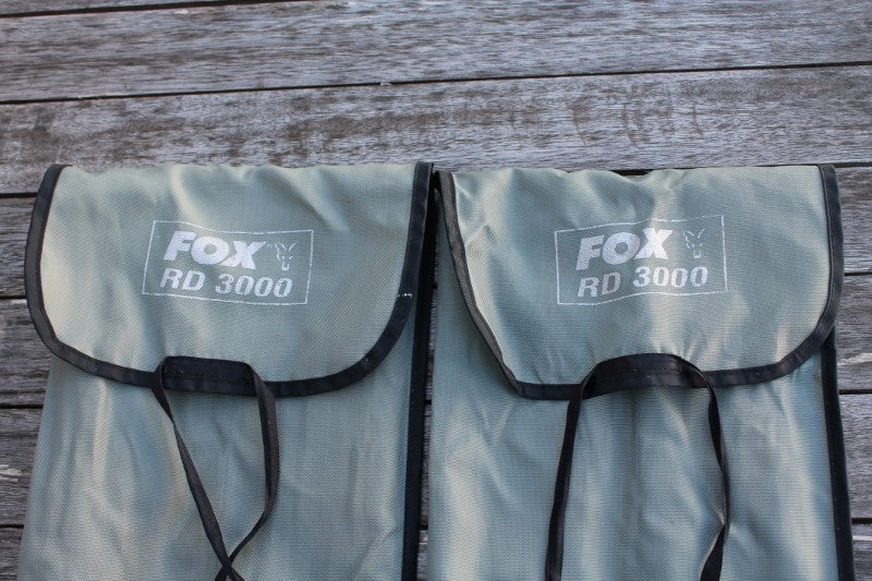 2 x Fox Rangemaster Carbon carp Fishing Rods. 12'. 3.00lb T/C.