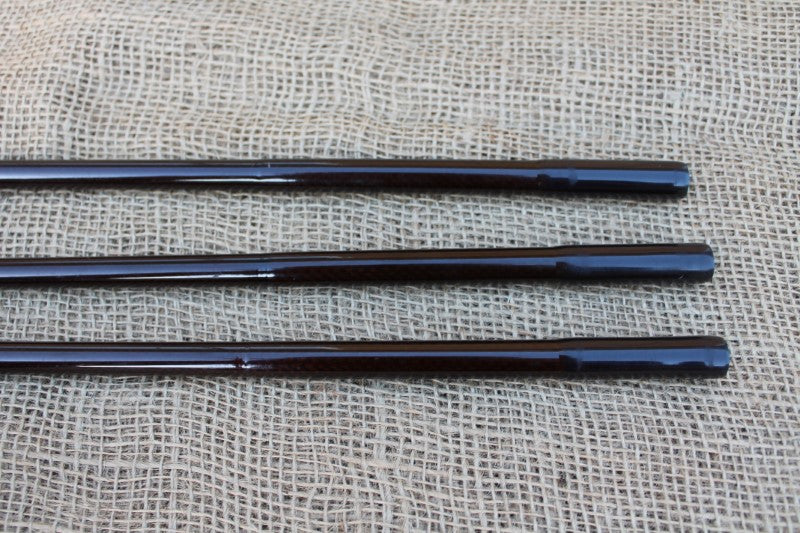 3 x Harrison Torrix Custom Built Carp Rods. Rare Brown Blanks. 12
