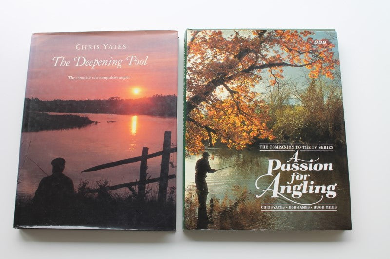 The Deepening Pool And A Passion For Angling HB Books, By Chris Yates.