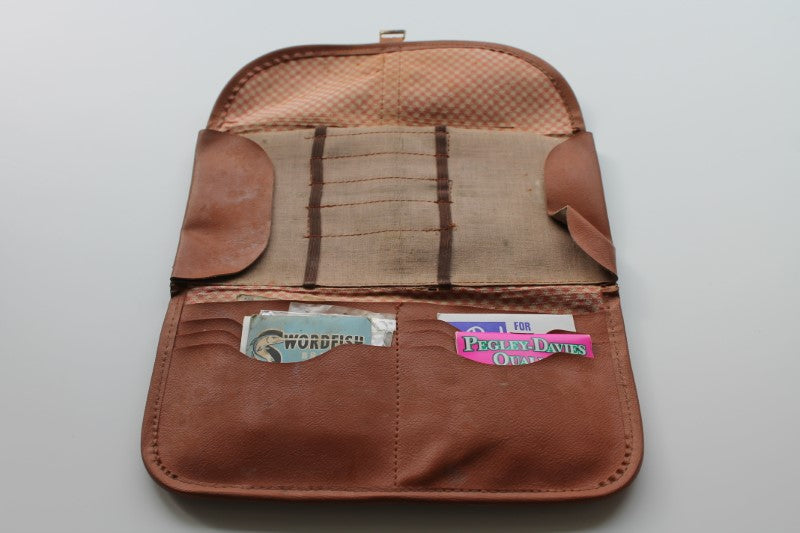 Efgeeco Vinyl Hook Wallet And Canvas Tackle Wallet.
