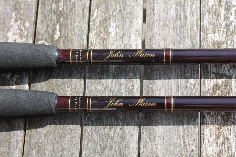 2 x A J Young Custom Built Harrison Torrix Carp Fishing Rods. 12.5'.