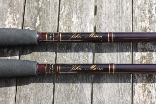 2 x A J Young Custom Built Harrison Torrix Carp Fishing Rods. 12.5'.