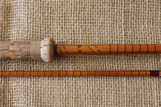 1 x B Jame And Son Richard Walker MK IV Split cane carp Fishing Rod. EXCELLENT!