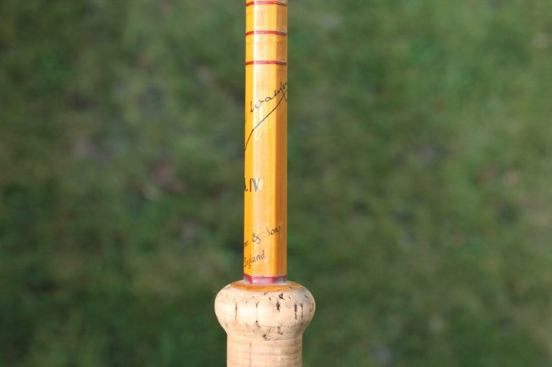 1 x B Jame And Son Richard Walker MK IV Split cane carp Fishing Rod. EXCELLENT!
