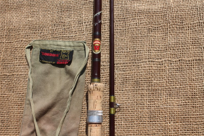 1 x Hardy Gordon Carpquset Vintage Glass Carp Fishing Rod. Richard Walker Owned. 1970s.