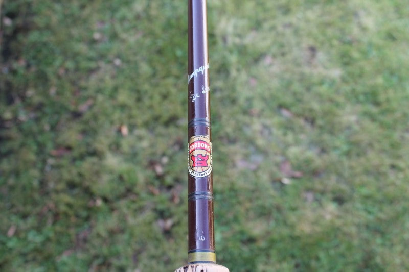 1 x Hardy Gordon Carpquset Vintage Glass Carp Fishing Rod. Richard Walker Owned. 1970s.