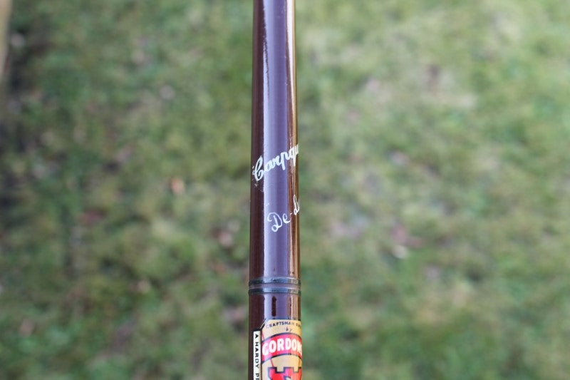 1 x Hardy Gordon Carpquset Vintage Glass Carp Fishing Rod. Richard Walker Owned. 1970s.