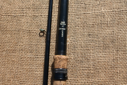 1 x G & B Tackle Clooper Carp Vintage Carp Fishing Rod. Glass. 1970s. Scarce.