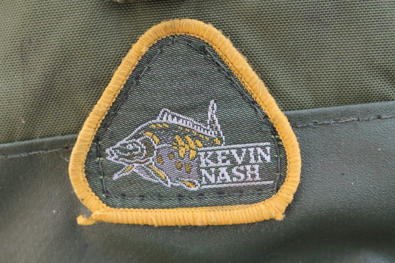 Kevin Nash Classic Old School Carp Fishing Large Carryall. Circa 1980-90s.