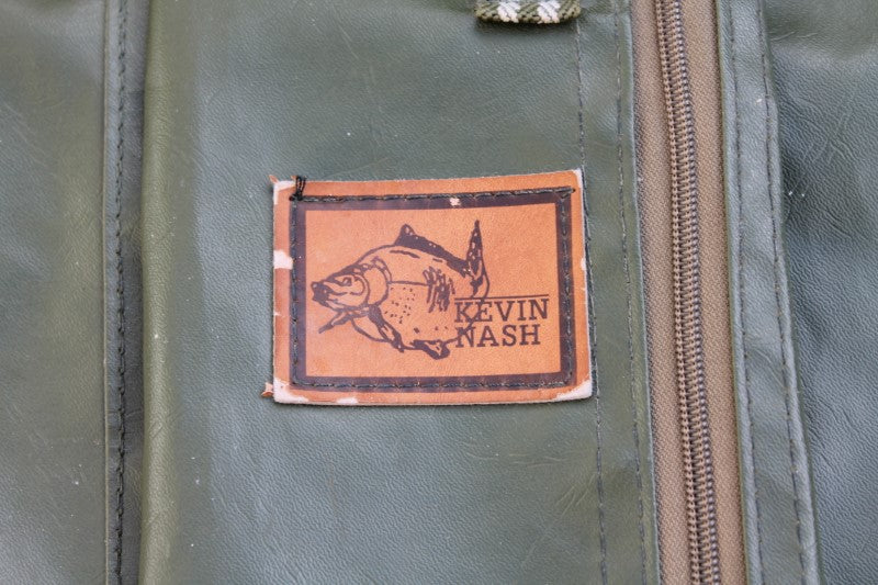 Kevin Nash Classic Old School Carp Fishing Rod Quiver Holdall. Circa 1980-90s.
