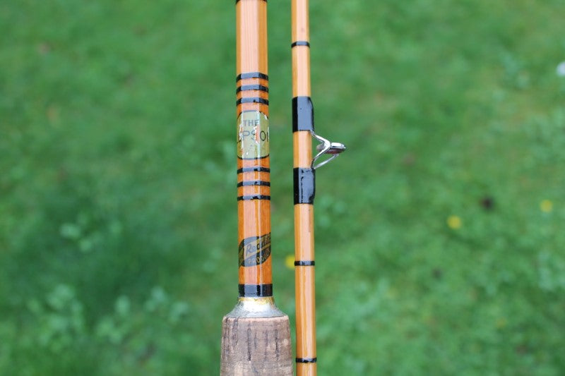 Lee Of Redditch 'The Lepson' Vintage Split Cane Fishing Rod. 9'. Stalking Rod.