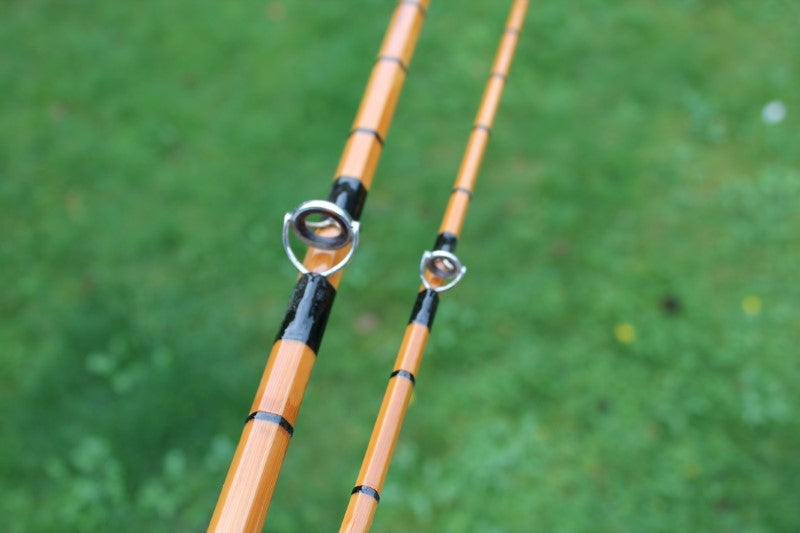 Lee Of Redditch 'The Lepson' Vintage Split Cane Fishing Rod. 9'. Stalking Rod.