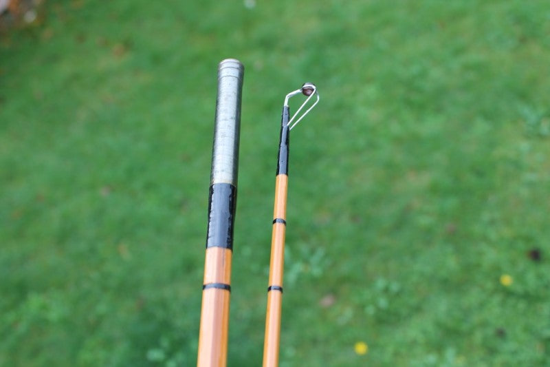 Lee Of Redditch 'The Lepson' Vintage Split Cane Fishing Rod. 9'. Stalking Rod.