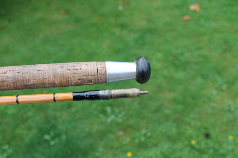 Lee Of Redditch 'The Lepson' Vintage Split Cane Fishing Rod. 9'. Stalking Rod.