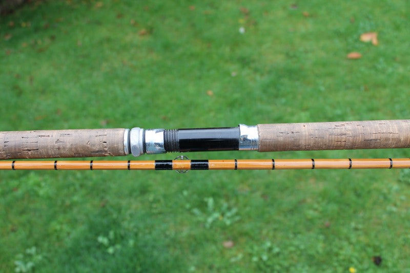 Lee Of Redditch 'The Lepson' Vintage Split Cane Fishing Rod. 9'. Stalking Rod.