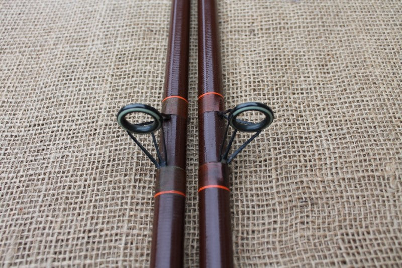 2 x Marco Gerry Savage Vintage Old School Glass Carp Fishing Rods. Excellent! SALE!!!