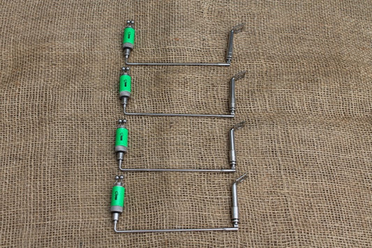 4 x Nash Stainless Carp Swingers / Bobbins / Indicators / Butt Bangers. Classic Old School