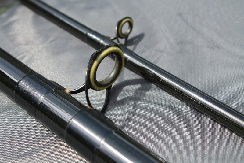 2 x North Western Rodcraft Glass Long Range 11' Old School Carp Fishing Rods.