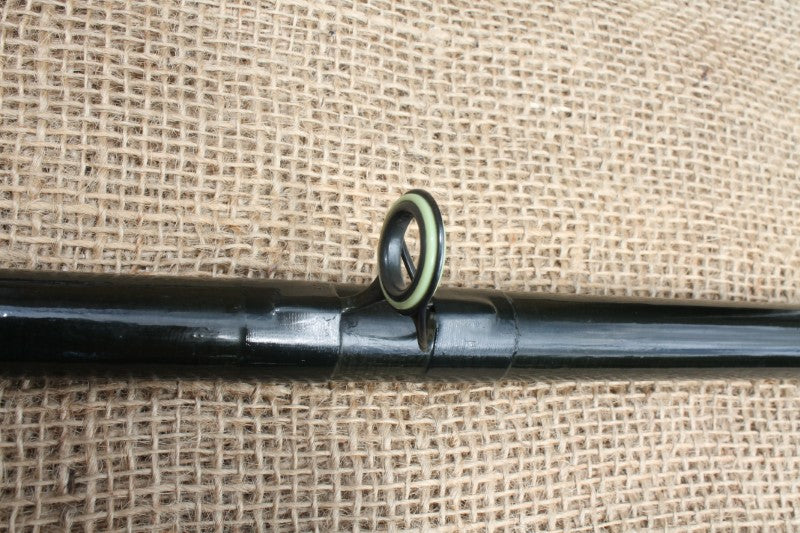 2 x North Western SS6 Old School Glass Carp Fishing Rods. 1980s.