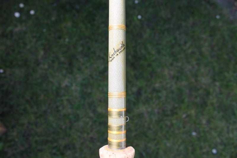 Oliver's Of Knebworth Vintage Glass Carp Rod. 9'. Brass Ferrules.