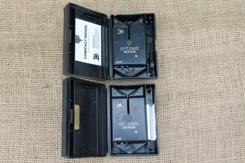 2 x Optonic Sensor Old School Bite Alarms. 1980s.