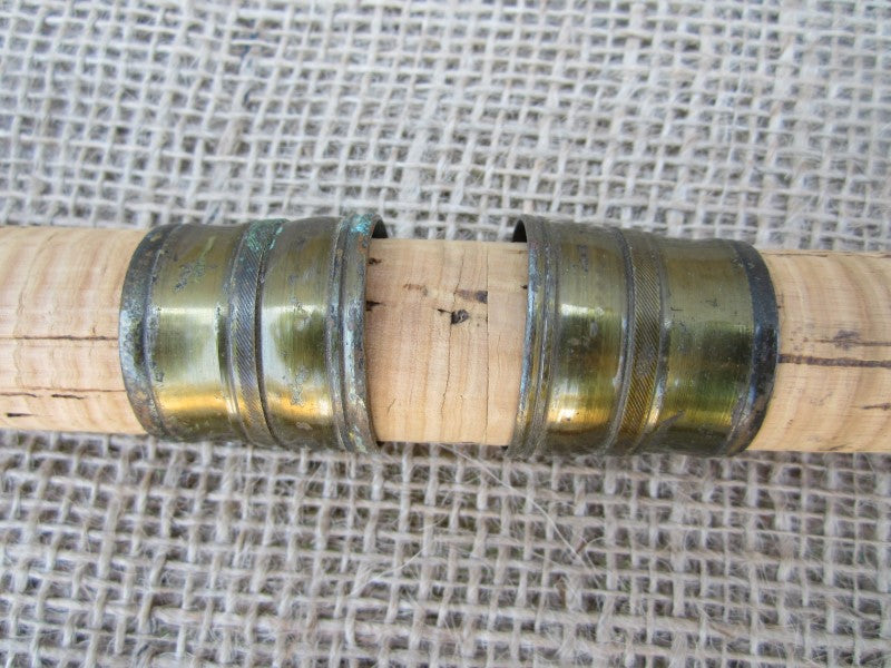 J Peek & Son 10' Vintage Split Cane Carp Style Fishing Rod.