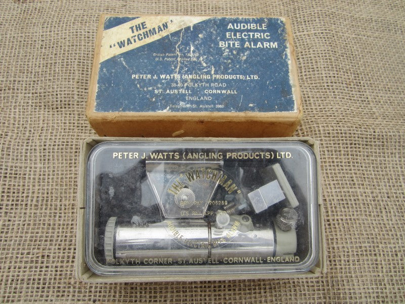 Peter J Watts 'The Watchman' Vintage Carp Fishing Bite Alarm.